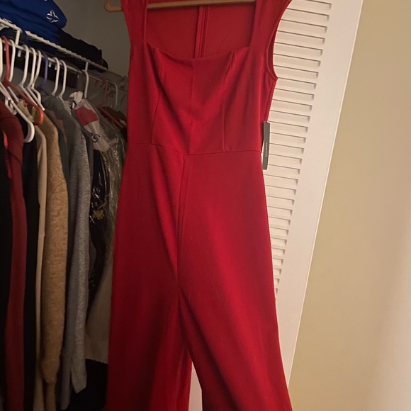Red jumpsuit - Picture 2 of 3